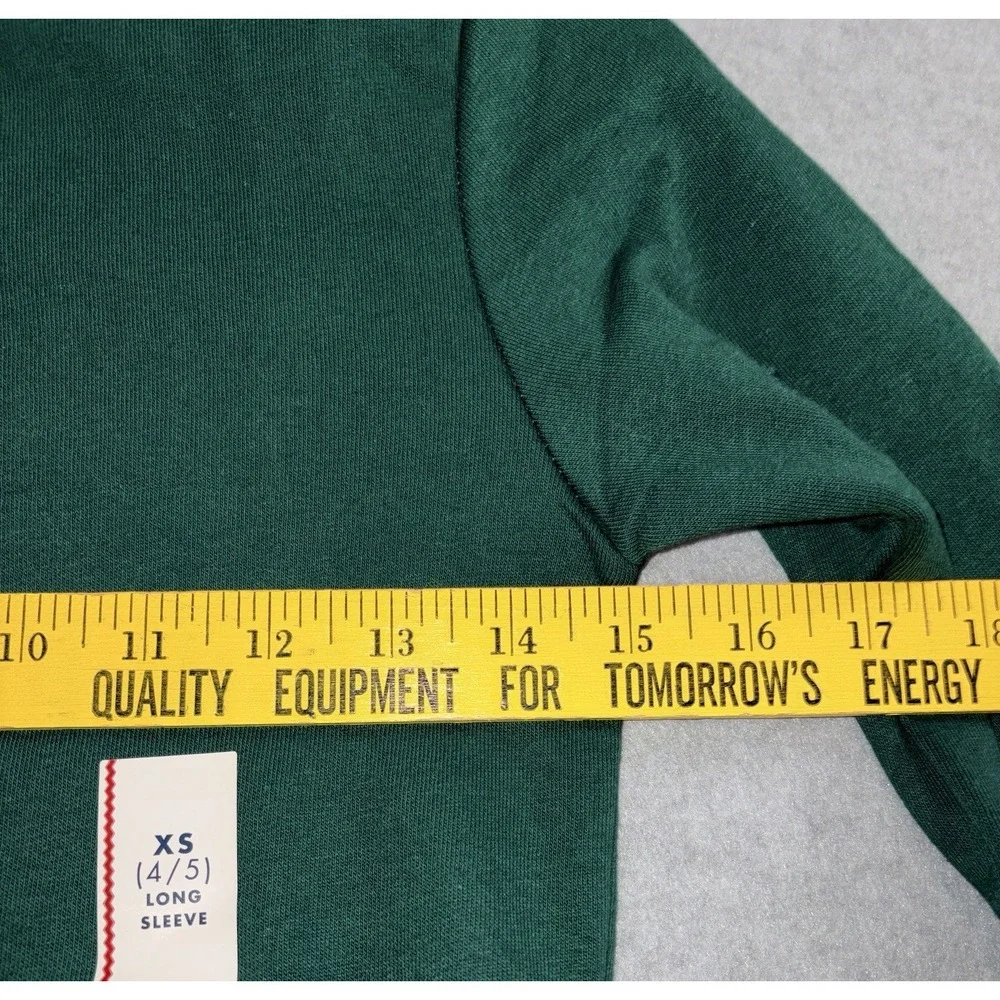 Cat & Jack Zip Up Hoodie - Dark Green - Kids XS (4/5)
